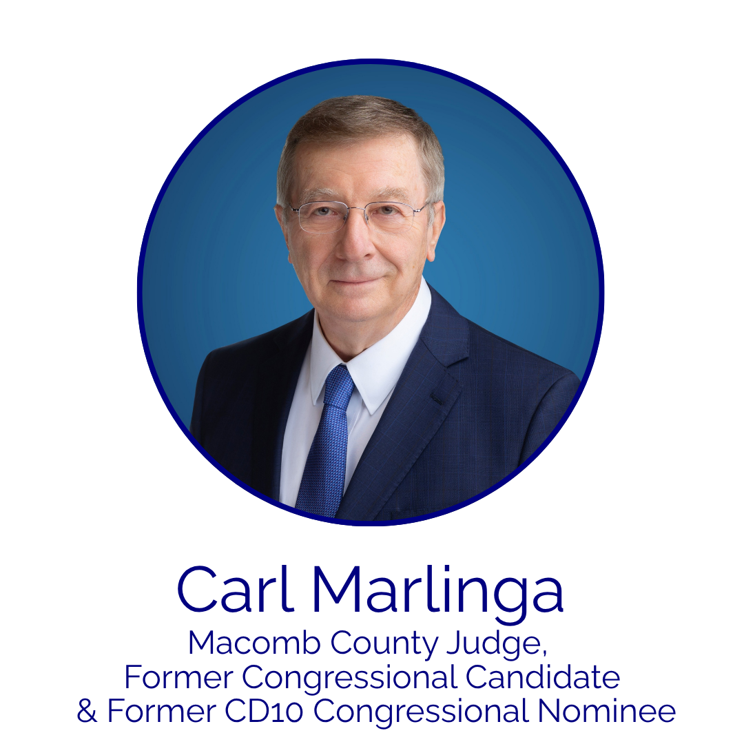 Image of Carl Malinga, Judge in Macomb County, Former Congressional Candidate &amp; Former CD-10 Congressional Nominee